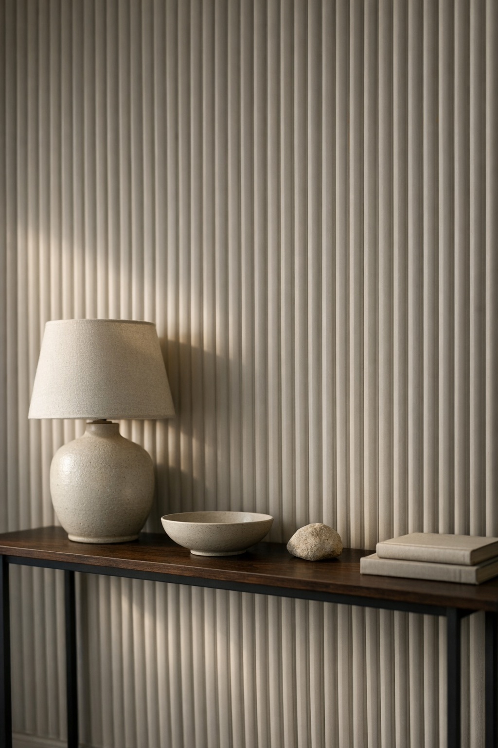 Subtle Fluted Panel Texture