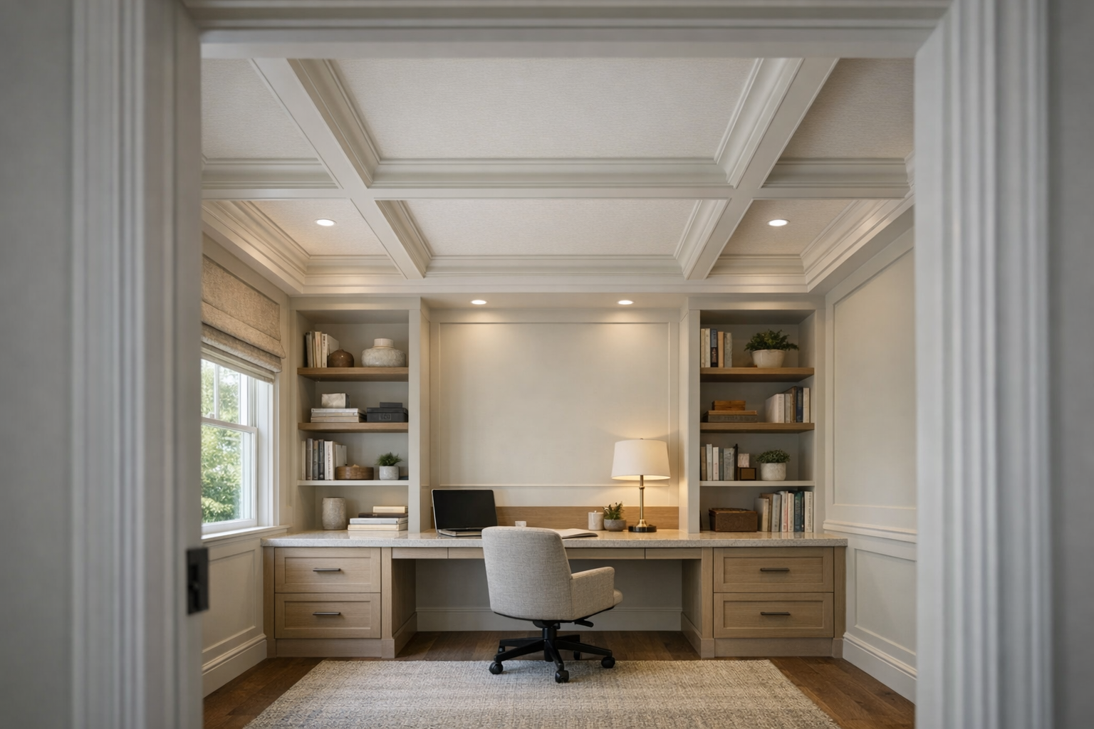 Lower Ceiling Shallow Beam Design