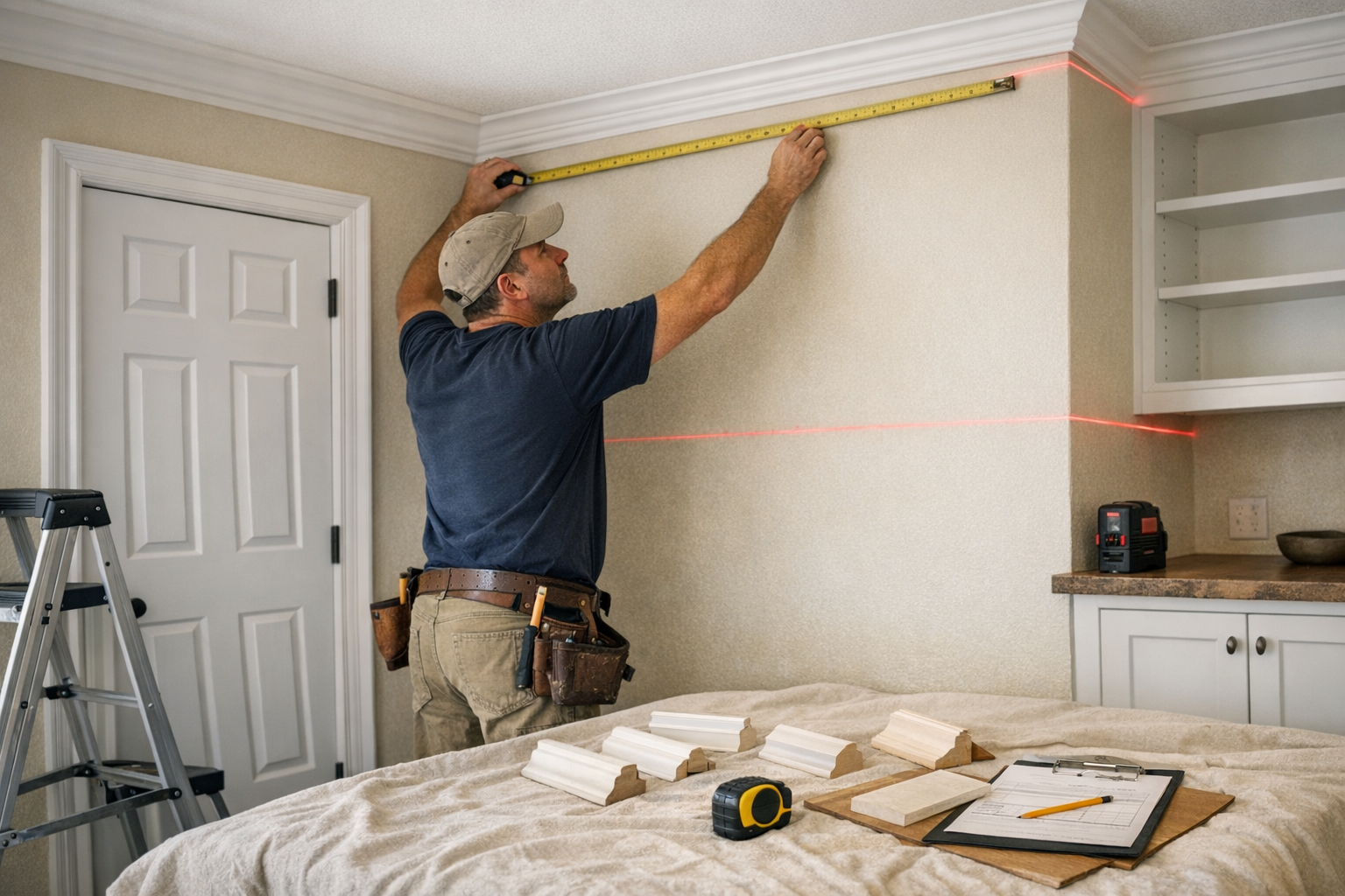 Professional Crown Molding Estimate