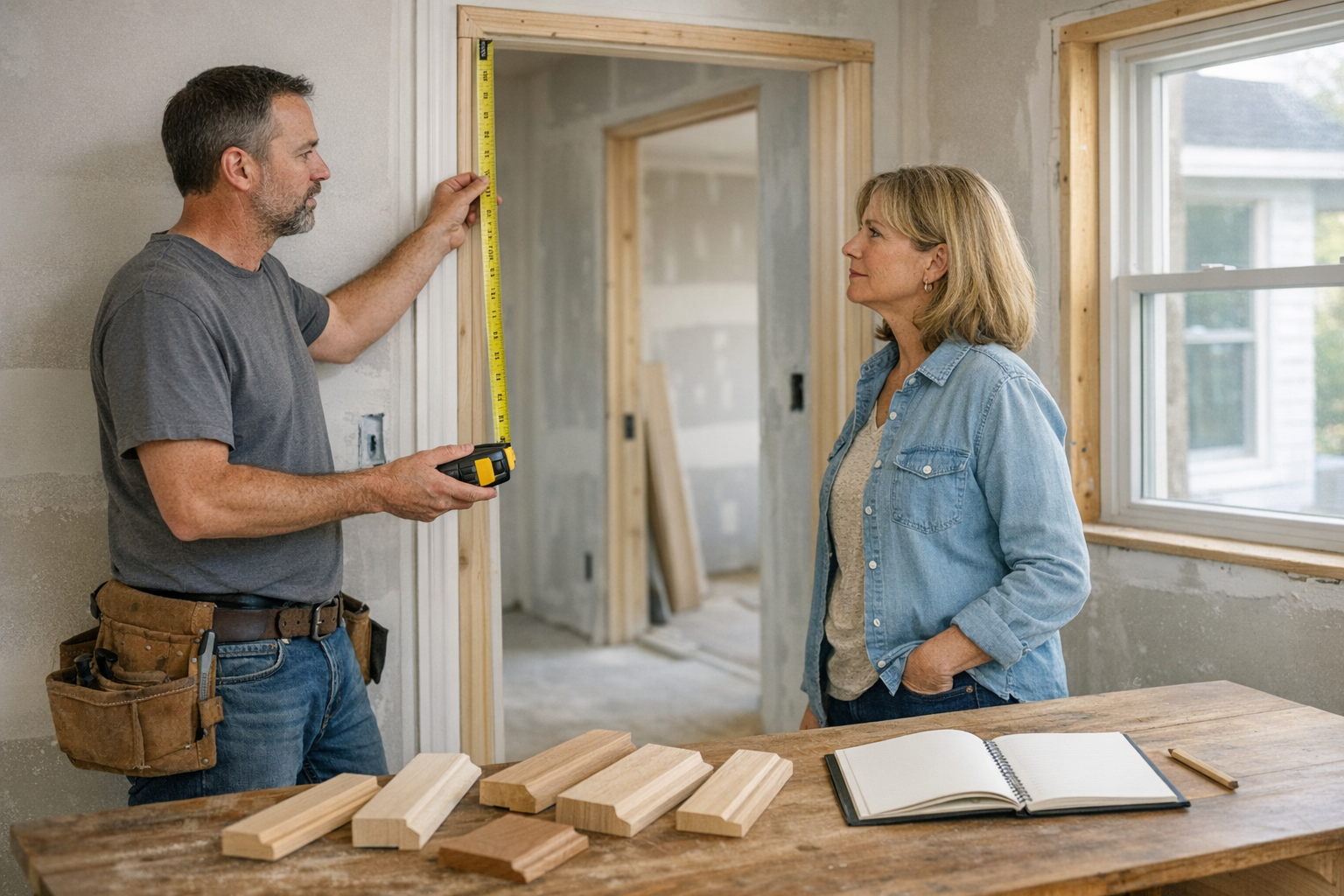 Supporting 2 Finish Carpentry Consultation