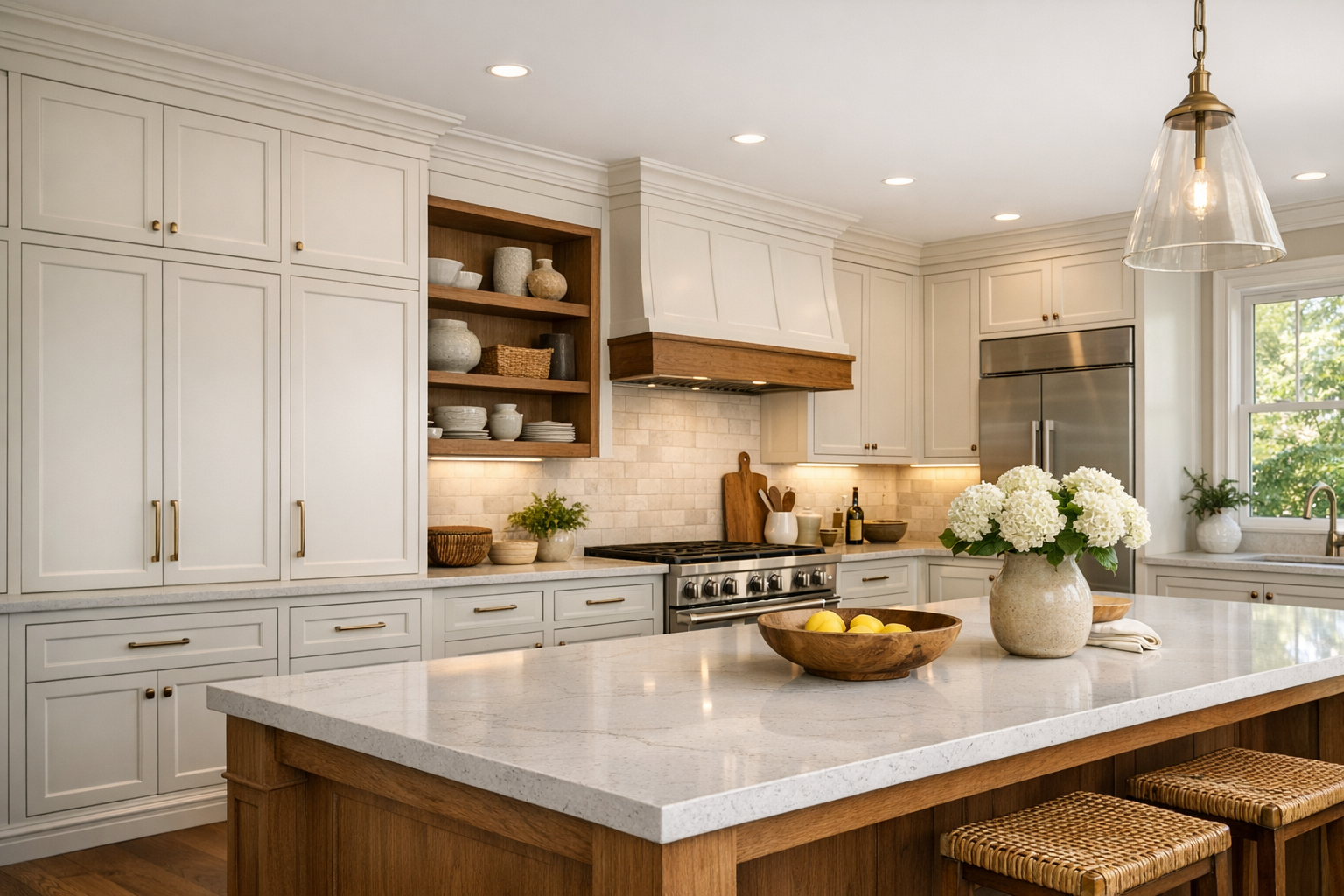 How Cabinet and Built-In Trim Makes Kitchens, Offices, and Living Rooms Look Custom