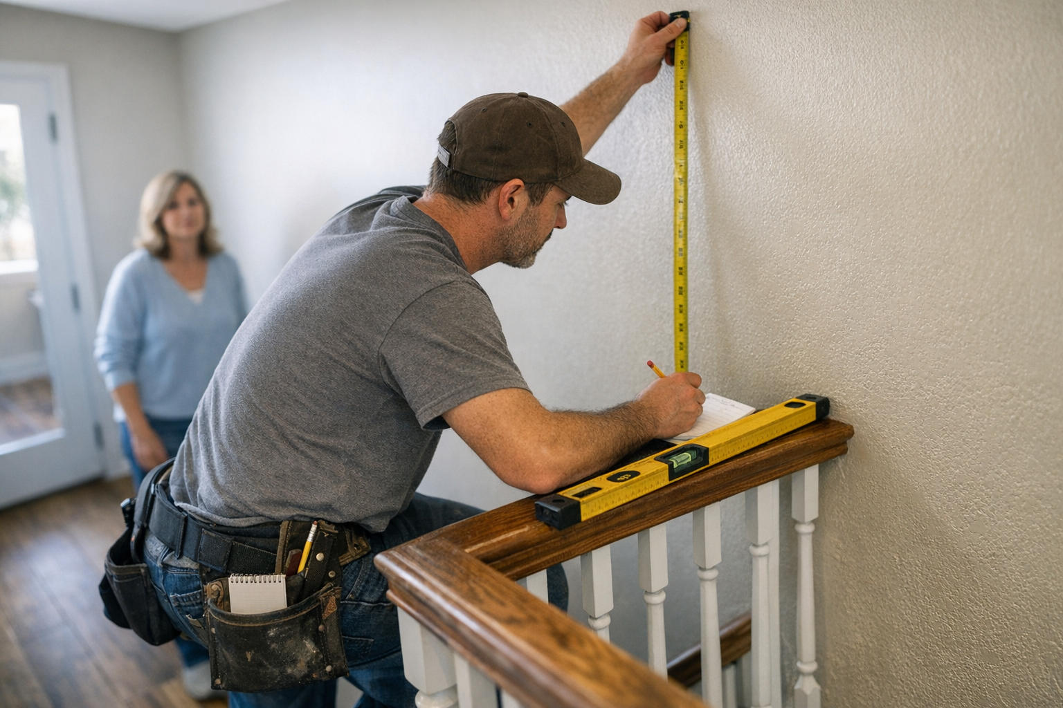 Measuring Stair Pitch