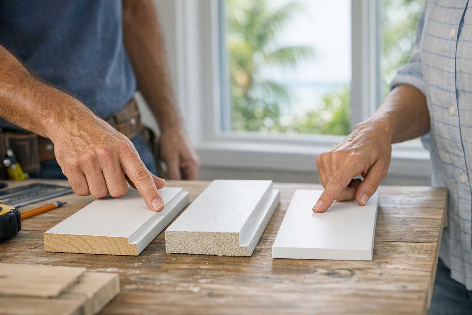Coastal Climate Trim Material Choice